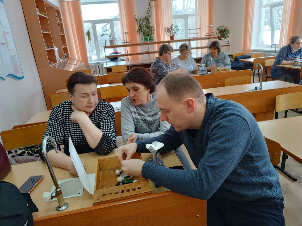 Мастер-класс для учителей естественнонаучного цикла города Назарово.