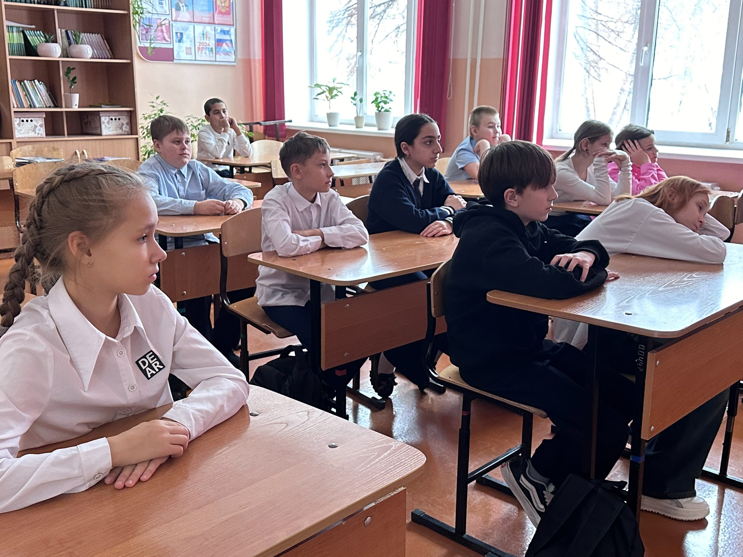 В Лицее состоялся просмотр фильма, посвященного Битве за Москву в период Великой Отечественной войны..